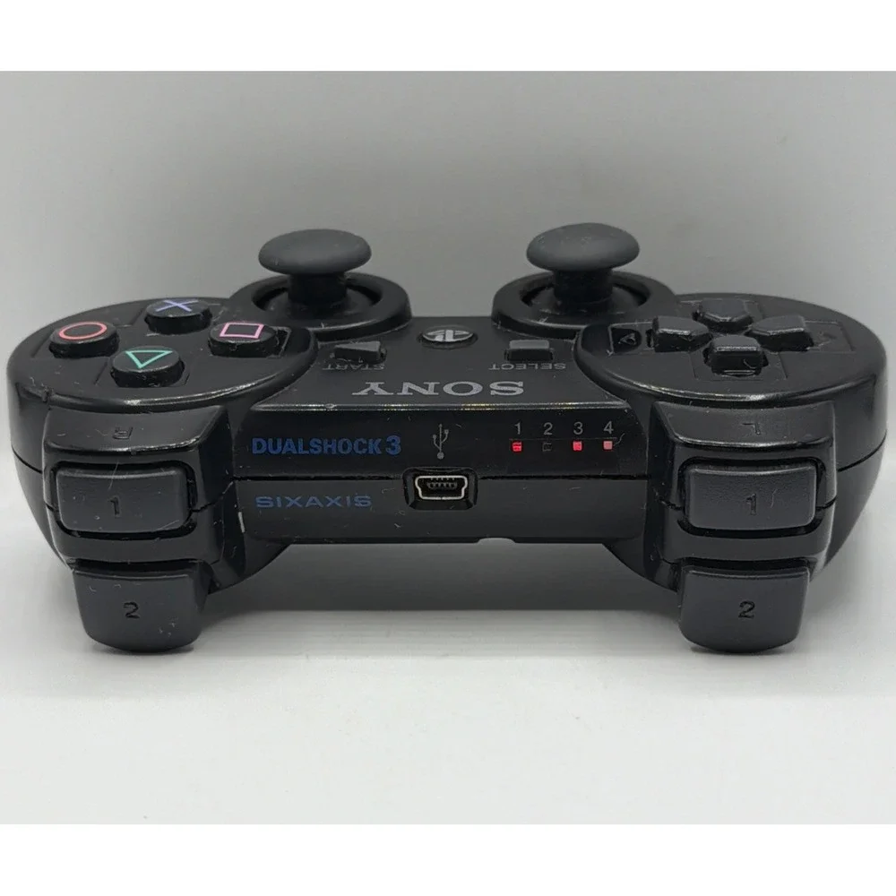 Sony PlayStation 3 [CECH-ZC2U] SIXAXIS Black DualShock Original OEM Controller